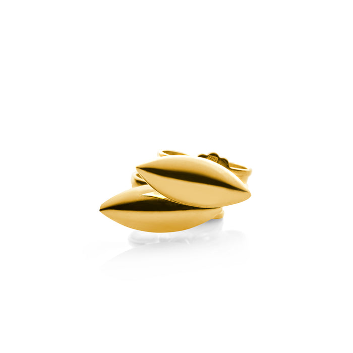 NEW!!! 14 CT YELLOW GOLD EARRINGS TAMARAMA.X - Delicate Jewellery Australia
