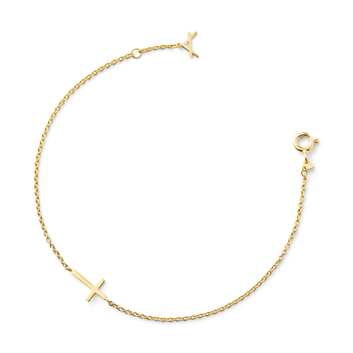 FINE 18 CARAT GOLD BRACELET FAIRLIGHT.X IN YELLOW