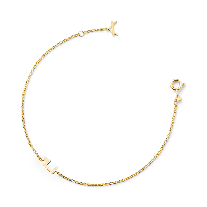 NEW!!! 14CT YELLOW GOLD BRACELET COOGEE.X - Delicate Jewellery Australia